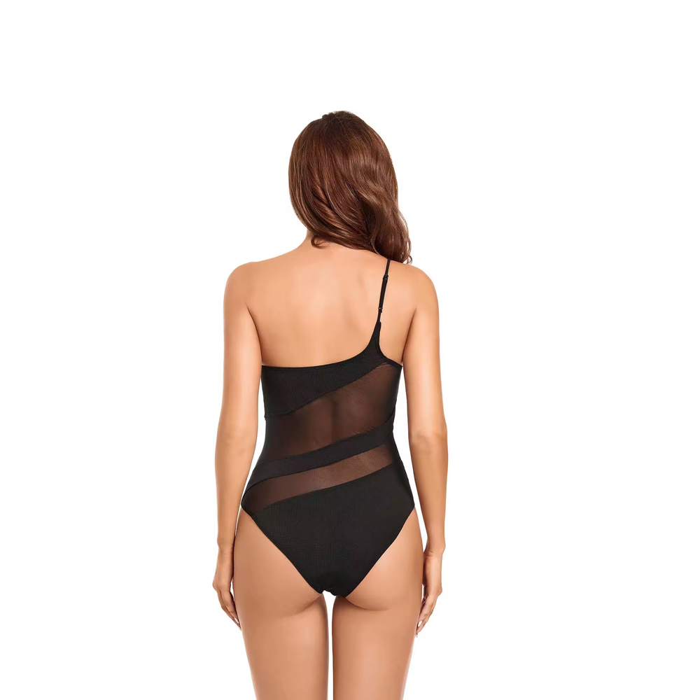 "Tahiti" Tan-Through One Piece